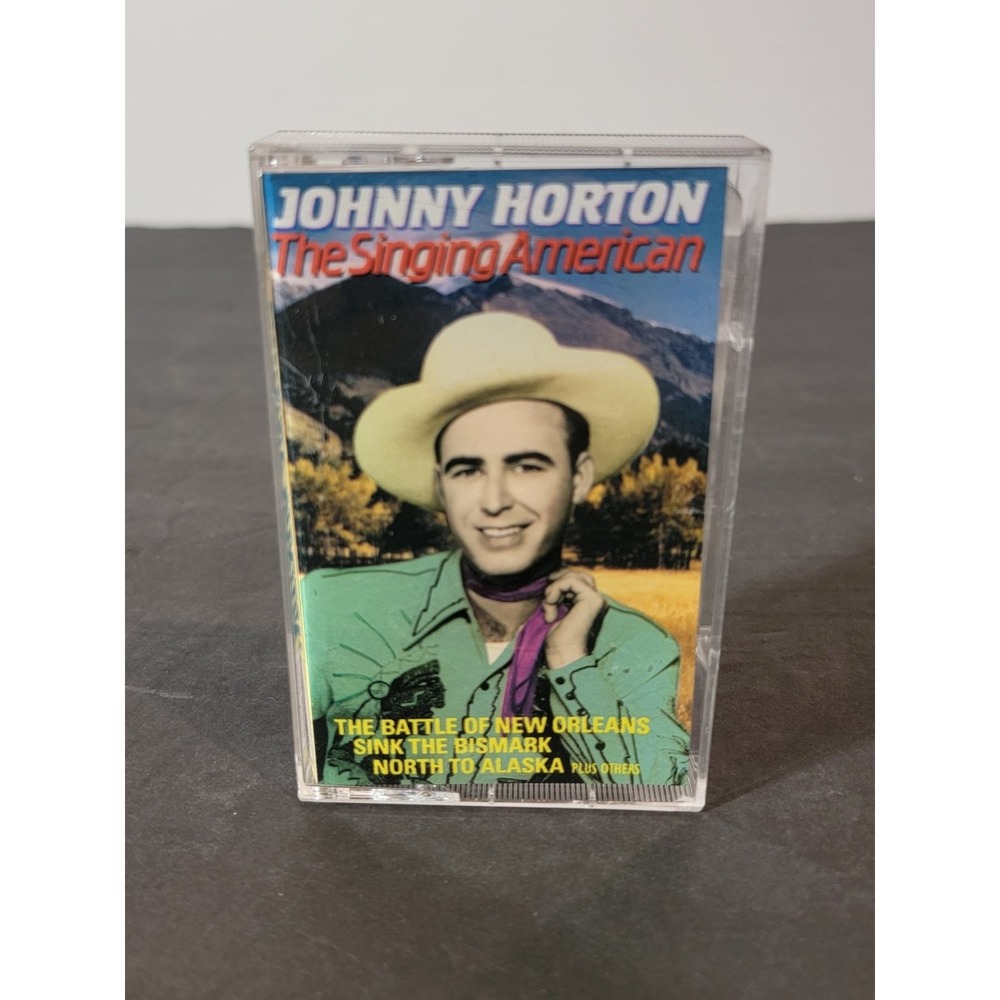 Johnny‎ Horton The Singing American Cassette 1991 Sony Music
